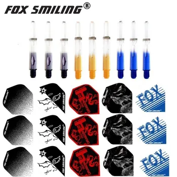 

Fox Smiling Dart Shafts With Flights, Soft Tips ,Stone Sharpener ,O Ring ,Tool ,Dardor Accessories Set