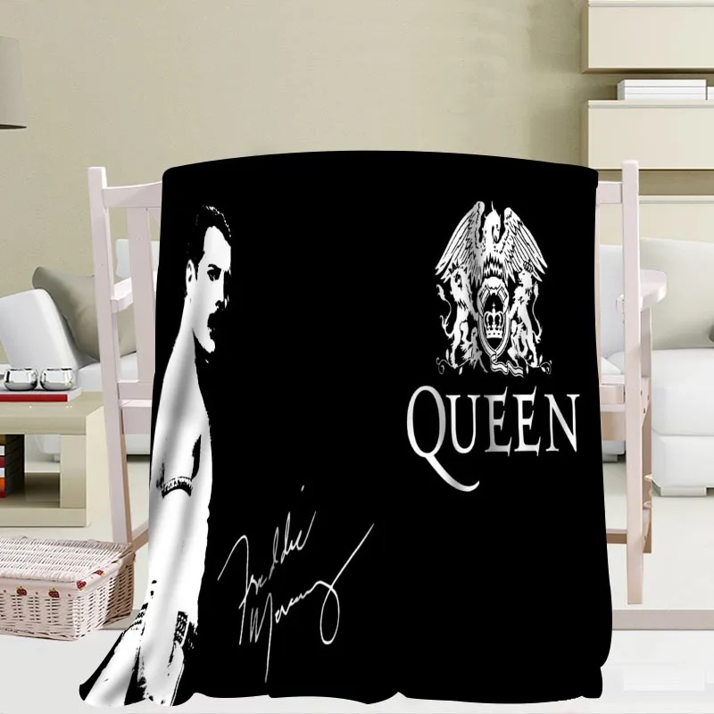Новое поступление одеяло Queen Band s с 3D принтом мягкое покрывало для