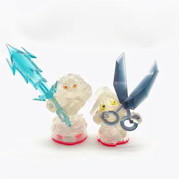 

Crystal Clear Thunderbolt Variant Short Cut rare Skylanders Trap Team