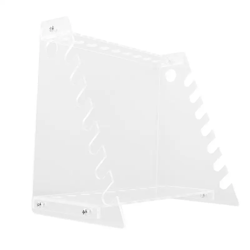 

Trapezoid Straw Stand Plexiglass Graduated Pipette Rack Organic Glass Pipette Holder Trapezoid Pipet Frame