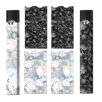 

New Ground Wood Print Stereo Sticker Electronic Cigarette Sticker Skin for Juul