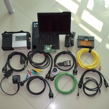 شراء 2020.12 ل Bmw Icom A2 و Sd Star C5 2in1 Hdd أحدث البرمجيات مع الكمبيوتر المحمول X201 اللوحي (I7 و 4g) لسيارات Bmw ، Mb أداة تشخيصية