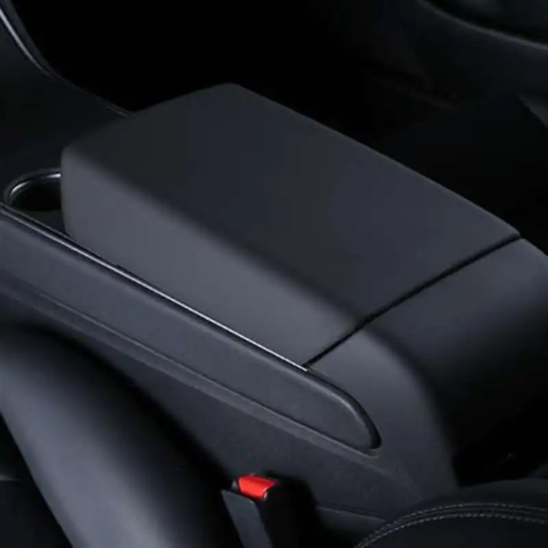 Матовый черный подлокотник центральной консоли защитный декоративный чехол для
