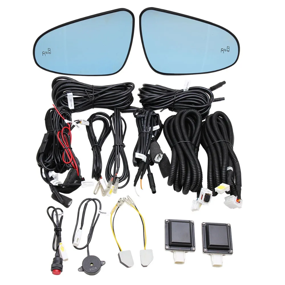 Toyota Avalon Camry blue mirror BSM 0