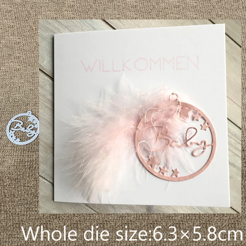

New Design Craft Metal Cutting Die die cuts Baby Letter Star Round Ring Tag scrapbook Album Paper Card Craft Embossing die cuts