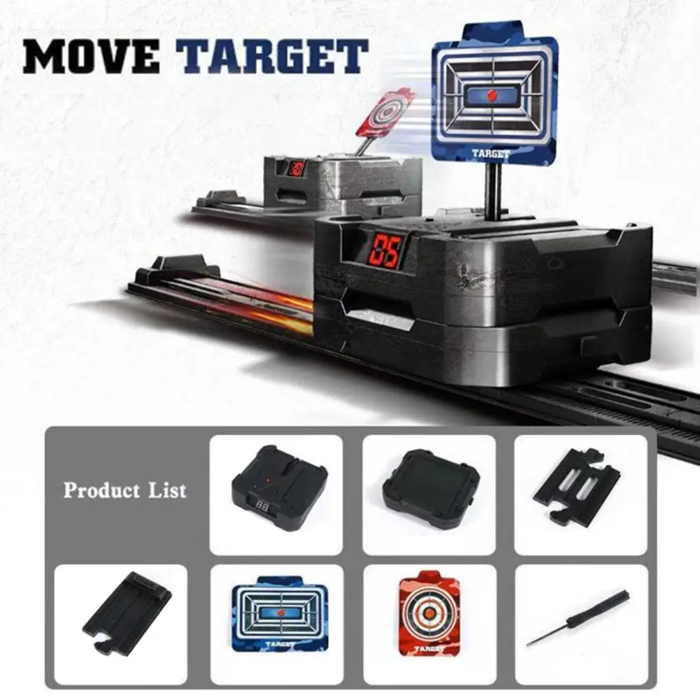

Mobile Electronic Scoring Target Electric Scoring Automatic Return Target Electronic Automatic Moving Target Toy Gun Accessories