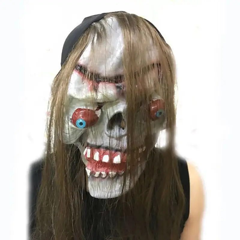 KJ 6 A Halloween Masks Skull Skeleton Witch Grimace Mask Multiple Styles Horror Masks For Adults Masquerade Party Cosplay Costume - Цвет: KJ 6 A
