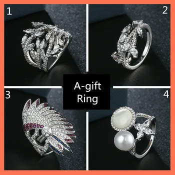 

2020 Free shipping dubai jewelry designer luxury rings for women CZ ring lady jewelries female statement rings
