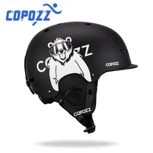 Новый сертифицированный лыжный шлем COPOZZ полузакрытый