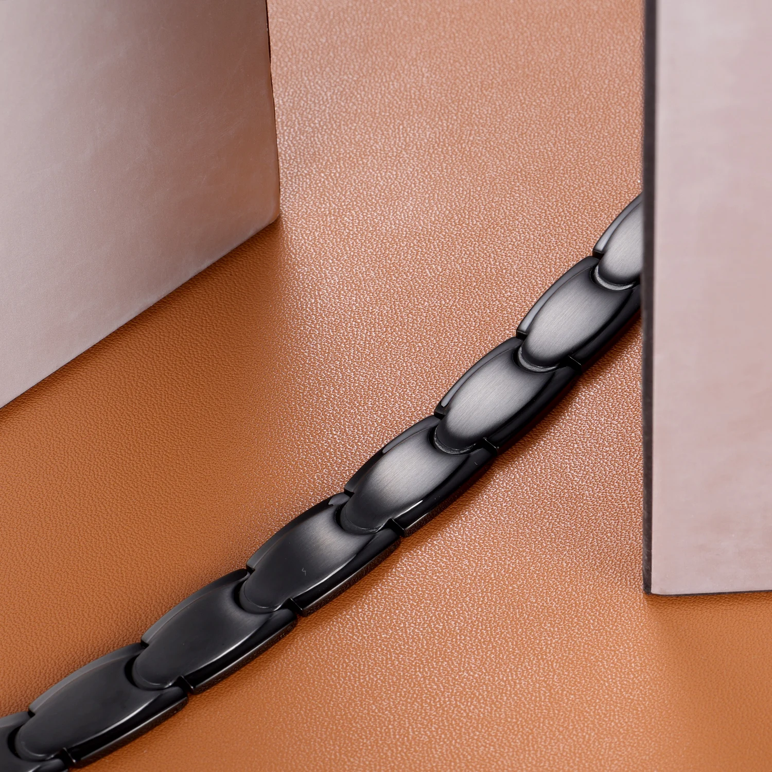 Rainso Healing Magnetic Bracelet For Men Woman 316L Stainless Steel Bracelet 4in1 Elements Bangles Chain & Link Bracelets Viking