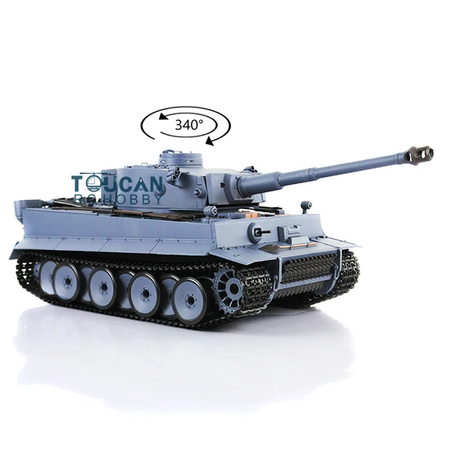 1/16 2.4Ghz HENG LONG 7.0 Plastic Ver German Tiger I RC Tank 3818 TH17233-SMT4 2