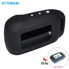 ATOBABI A92 силиконовый чехол для ключей для Starline Twage A64 A92 A95 A94 T94 Двусторонняя Автомобильная сигнализация передатчик с ЖК-дисплеем пульт дистанционного управления Fob крышка