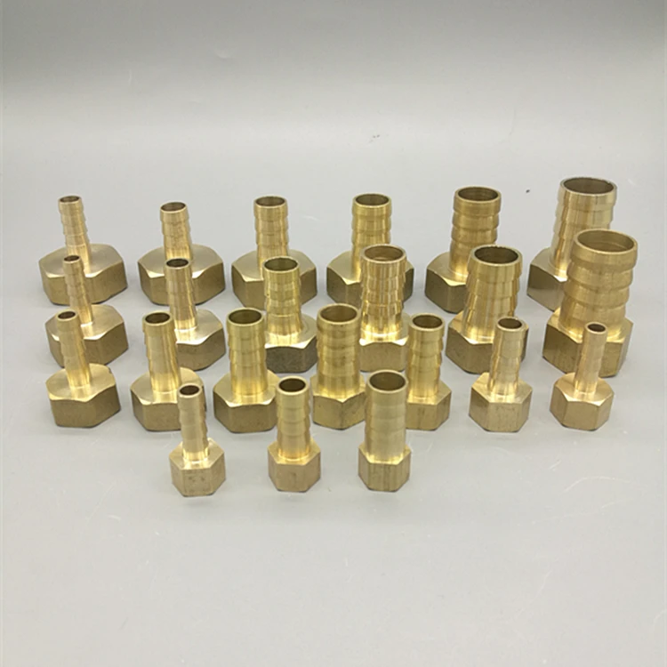 

Brass Hose Fitting 4mm 6mm 8mm 10mm 19mm Barb Tail 1/8" 1/4" 1/2" 3/8" BSP Female Thread Copper Connector Joint Coupler Adapter