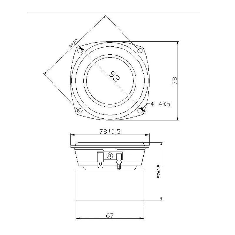 Poderoso de Aço 20-40w com 3 Subwoofer Woofer Configurações Alto-falante Doméstico Baixa Frequência Alta Fidelidade - Image 5