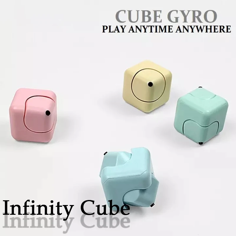 Magic Infinity Cube Mini Fidget Toy Antistress Gyro Hand Spinner Puzzle Toys Stress Relief Cubes Macaron Color Adult Kids Gifts 1 Magic Infinity Cube Mini Fidget Toy Antistress Gyro Hand Spinner Puzzle Toys Stress Relief Cubes Macaron Color Adult Kids Gifts 1