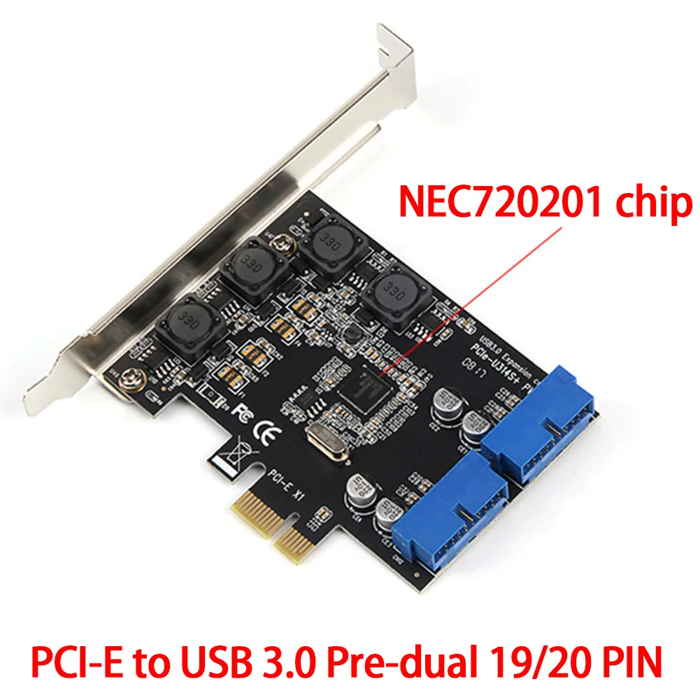 Плата расширения PCI E-USB 3 0 4-контактная материнская плата для настольного