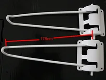 4Pieces/Lot H:178MM Folding Table Legs Hairpins Metal Leg Laptop Coffee Folding