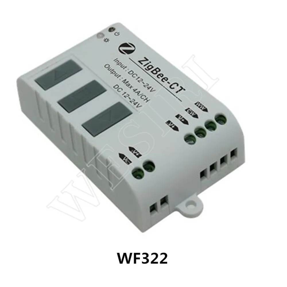 WF320 WF321 WF322 WF323 контроллер Wi-Fi DC12-24V DIM CCT RGB Беспроводной светодиодный пульт