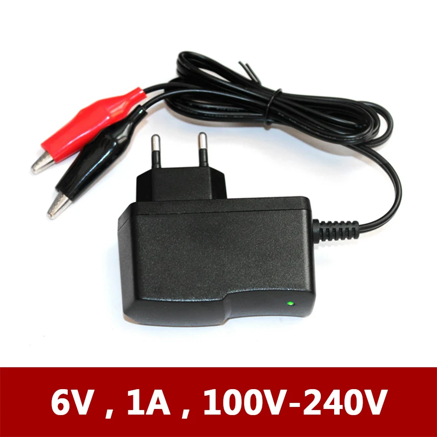 Universal 6V 1A Electric Toy Kids Children Scooter Car Motorcycle Battery Charger for 6 V Volt 1000ma Lead-Acid Batteries Charge |