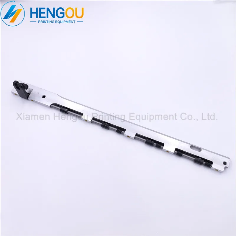 

4 pieces T-plante gripper bar for printing machine Hengoucn length=440mm
