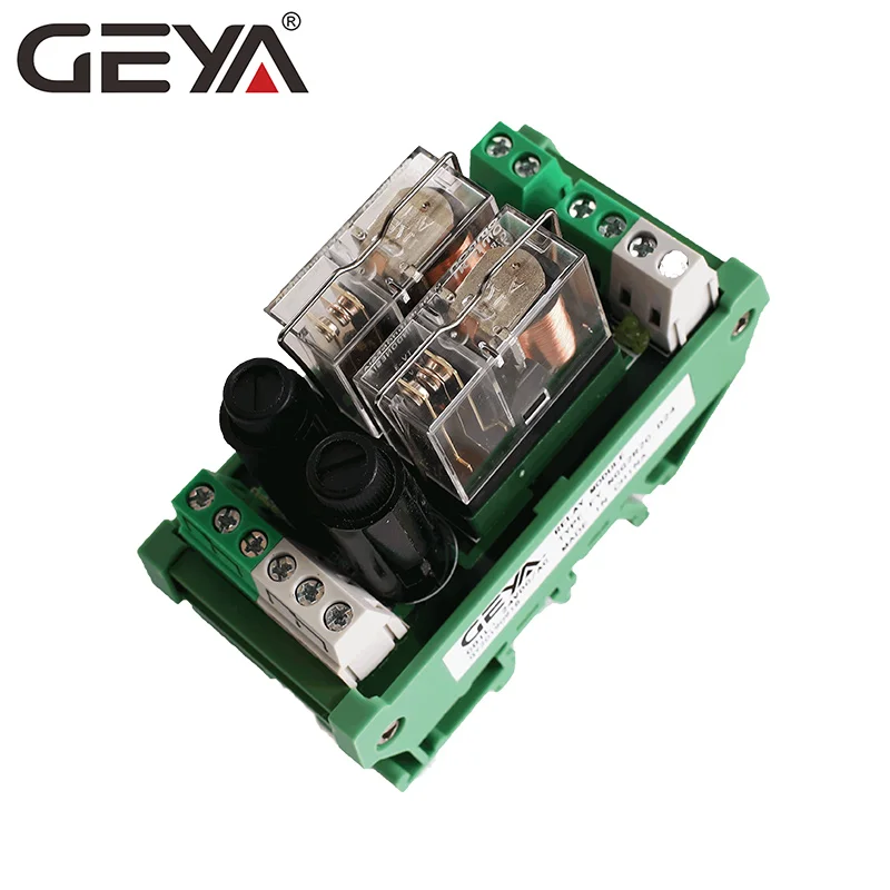 GEYA NGG2R 2 канала PLC контроллер Omron реле 12V 24V с предохранителем 1NO1NC SPDT | Обустройство