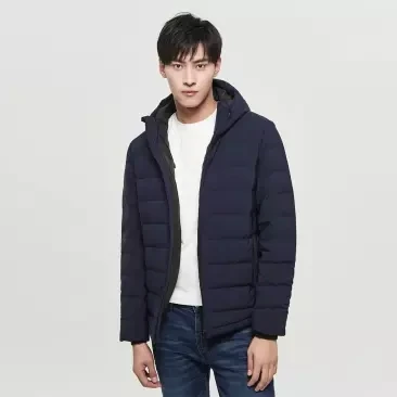  Xiaomi Winter Smart temperature control heat Goose down jacket 90% gray goose down Seamless lock te - 4000280219897