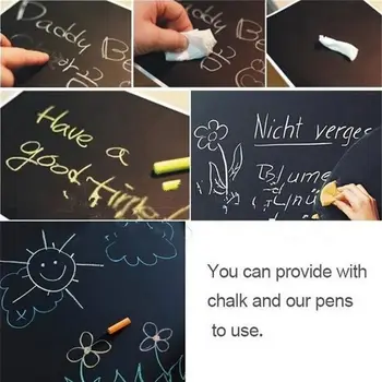 

Blackboard Wall Sticker Removable Vinyl Month schedule Chalkboard Wallpaper for Home Office Classroom Decor Week Planner