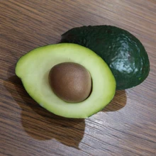 Artificial Fruits Foam Simulation Avocado Lifelike Fruit Model Toy Props for Teaching Photography Props Home Decor