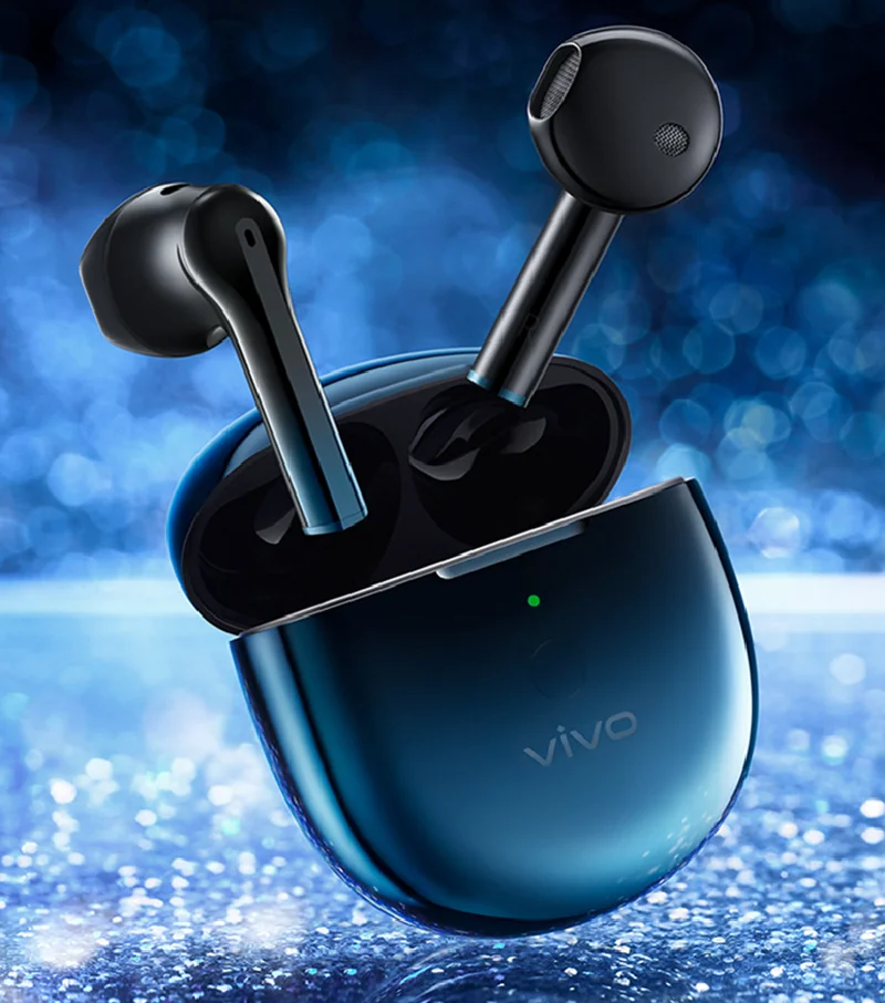 Vivo tws neo headset Wireless5.2 Bluetooth headset game sport intelligent voice control noise reduction stereo universal earplug