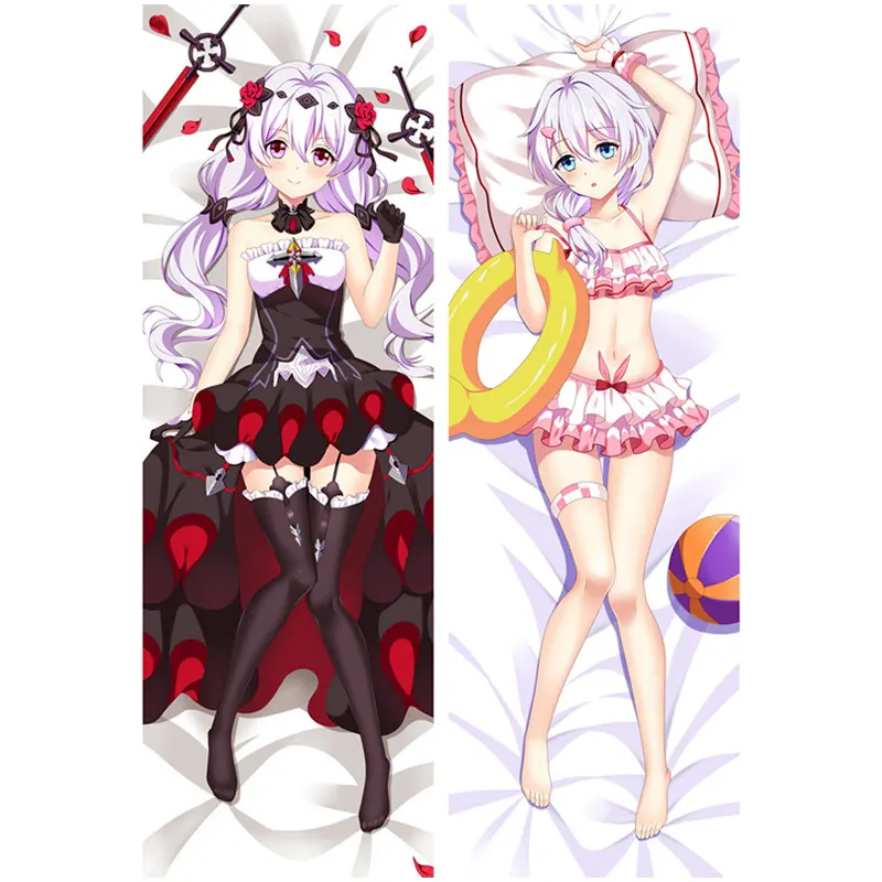 Peach skin Аниме игра MmiHoYo 3rd наволочка Dakimakura сексуальная девушка 3D двухстороннее постельное белье обнимая тело настроить наволочка Mi03 - Цвет: Peach skin