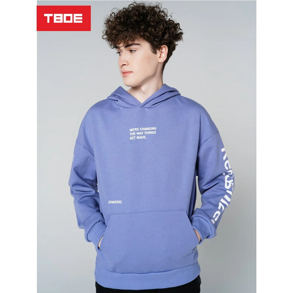 Sudadera con capucha para ropa de moda, TVOE, azul, 4670080455265|Sudaderas con capucha y sudaderas| - AliExpress