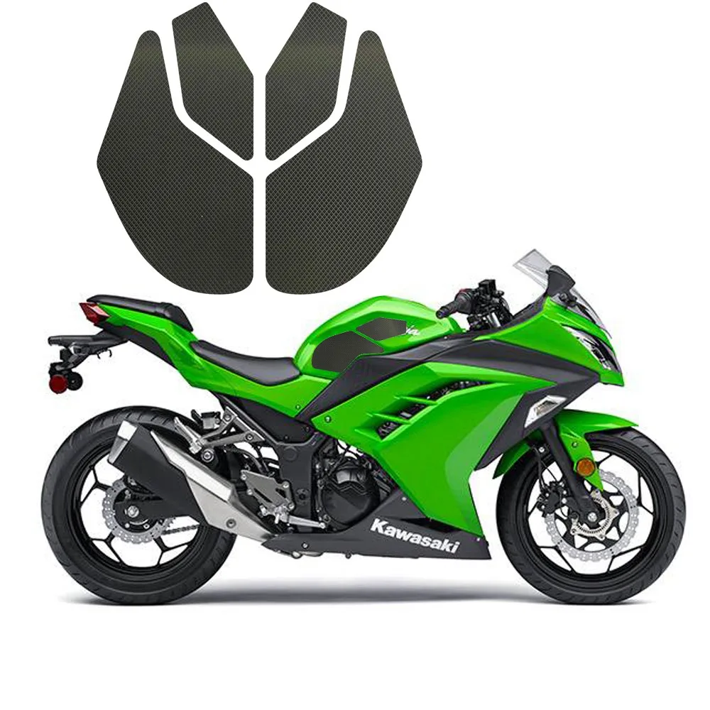 

Для Kawasaki Z250SL / ABS Z300 / ABS 2015 2016 Z 250 защита мотоцикла противоскользящая волоконная накладка на бак боковая тяга 3M наклейка