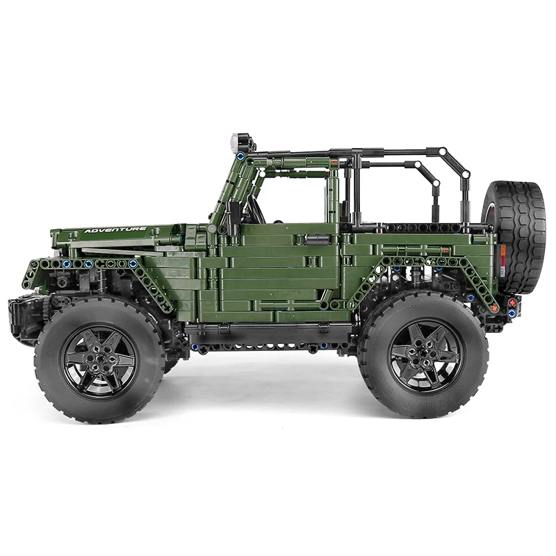 Yeshin 13124 MOC 5140 RC Jeeps Wranglers Adventurer внедорожник подходит для техники строительные блоки