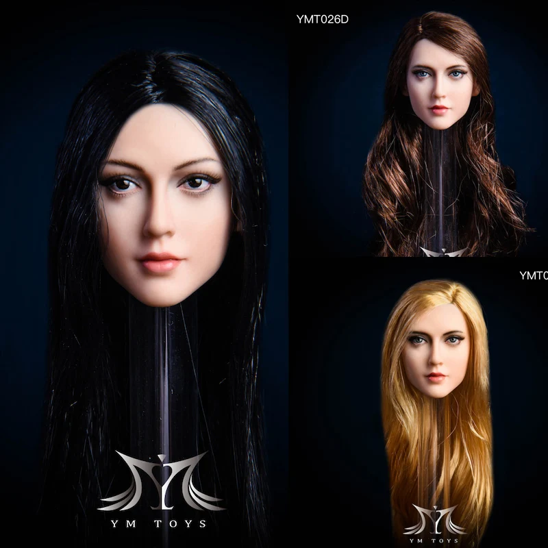 YMToys YMT026 1/6 Scale Female Head sculpt Anna | Игрушки и хобби