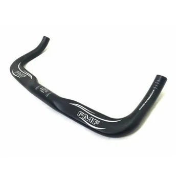 

Bullhorn Bar Handlebar Black Aluminum Alloy 3D Spare Component Fixed Gear