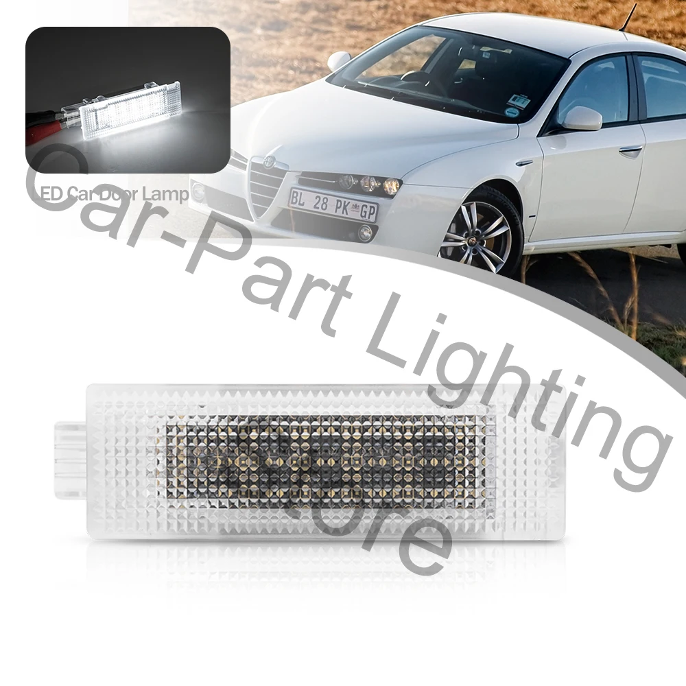 

1Pc LED Car Door Interior Ceiling Lamp Courtesy Welcome Lights For Alfa Romeo 166 159 2005 2006 2007 Giulietta Stelvio Mito