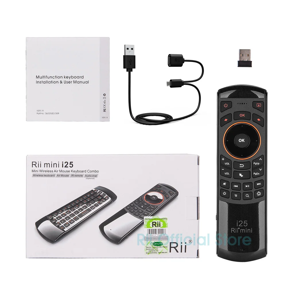 voar mouse controle remoto com mini teclado