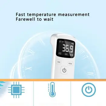 

Adult Non-Contact Infrared Human Body Thermometer Home Hand-Held Digital Thermometer Temperature Measurement Meter