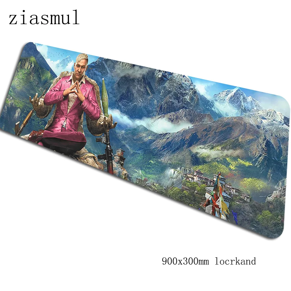 Far cry коврик для мыши геймер 3d 90x30 см Коврик для мыши notbook игровой коврик для мыши большой Kawaii коврик для мыши стол для компьютера коврик для мыши - Цвет: Size 900x300x2mm