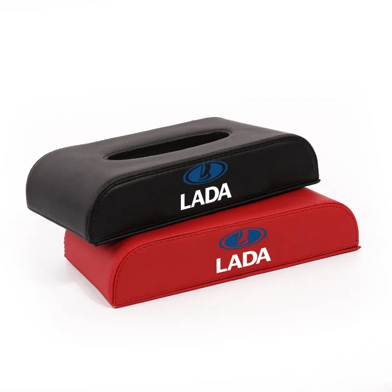 

1 Pcs Car Tissue Box Towel Set Tissue Box Holder Interior Decoration Box for lada VESTA niva kalina priora granta largus Car Int
