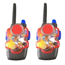 HBB 2 шт. милые пластиковые детские ролевые пожарные портативные рации портативные наружные игры для кемпинга детские развивающие игрушки подарок