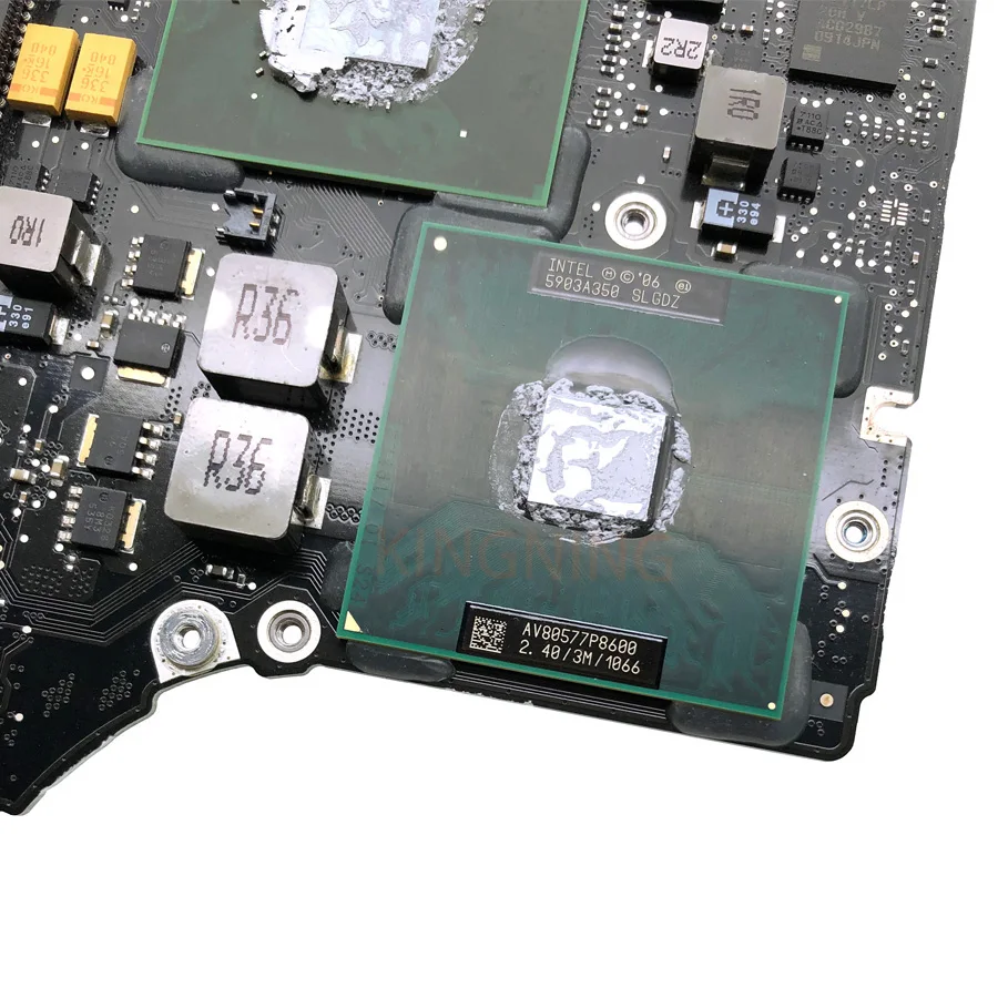 Материнская плата 2 4 ГГц P8600 с радиатором для Macbook 13 &quotA1278 логическая 2008 820 2327