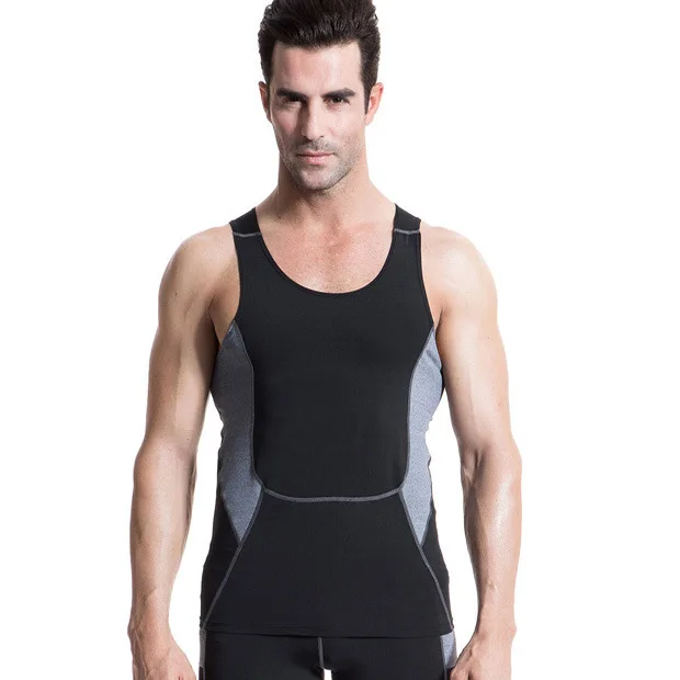 

B388 new brand operating men's high quality men's sports vest sleeveless outdoor sports men's top size M XXXL vest