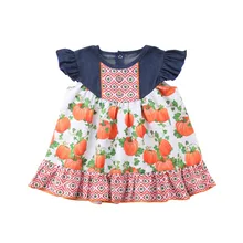 SAGACE Одежда для девочек Детские платья для девочек на Хэллоуин, платье с тыквой вечерние платья принцессы для маленьких девочек от 18 месяцев до 5 лет, Jly30