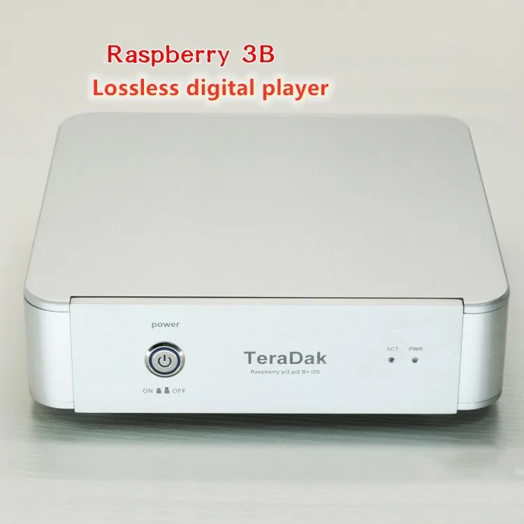 TeraDak Raspberry pi3 pi2 B+ цифровой проигрыватель без потерь цифровой проигрыватель