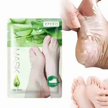 

1Pair Dead Skin Remover Foot Mask Exfoliating Feet Mask Socks for Pedicure Peeling Baby Foot Mask Feet Peeling Mask