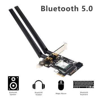 

Internal Ax200NGW WiFi 6 Adapter For PC PCIE Bluetooth 5.0 2.4/5Ghz MU-MIMO Card Unrivaled Wi-Fi 6 Speed