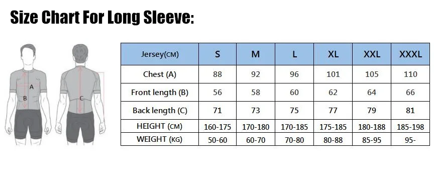 Pro Spring autumn Cycling Jersey Long Sleeve lightweight Pro fit bicycle jerseys mtb bike clothes Maillot ciclismo hombre