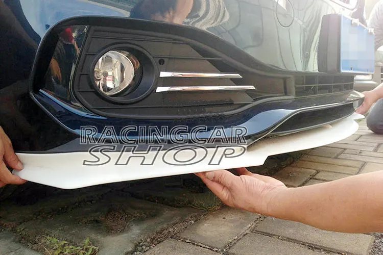 Real Carbon Fiber Front Lip Spoiler For Bmw F32 Normal Bumper 2014UP 428i 435i