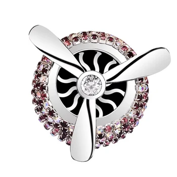 

Car Air Freshener Perfume Air Conditioning Vent Outlet Clip Luxury Exquisite Ornament Rhinestone Diamond Aromatherapy Accessory